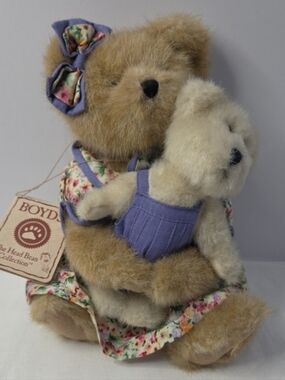 Boyds Bears "Momma McBearlove & Baby" Best Dressed Series Mother's Day #82520